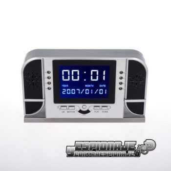 reloj despertador espia